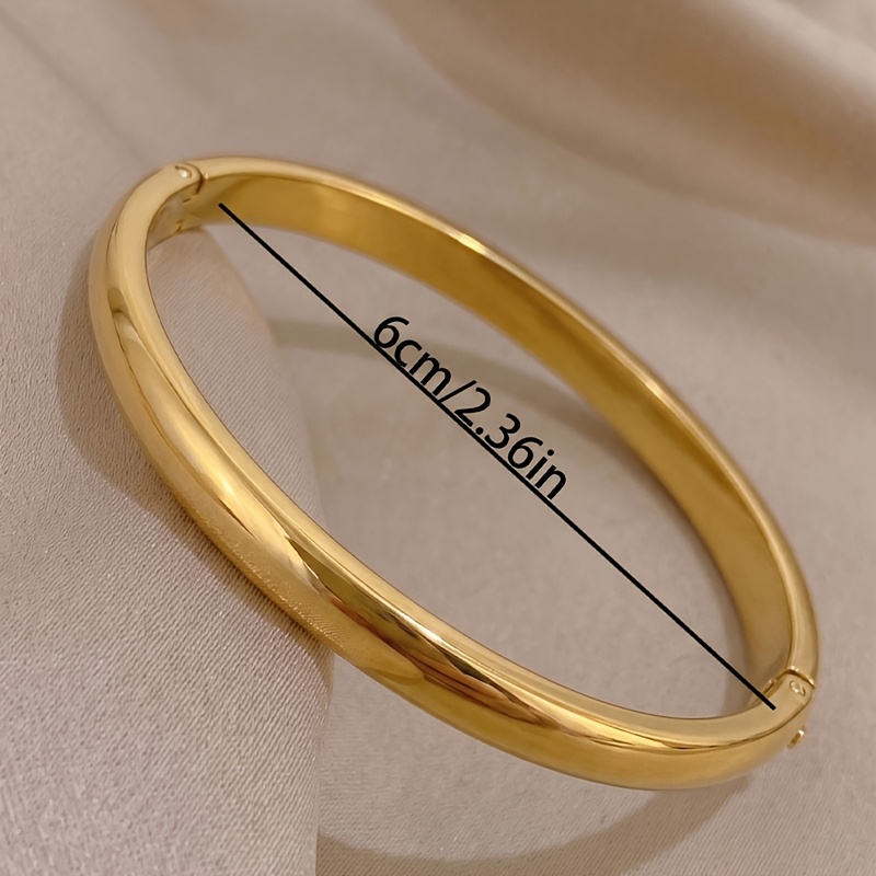 3pcs Nautical Pattern Golden Open Cuff Bracelet Set, Elegant Layering
